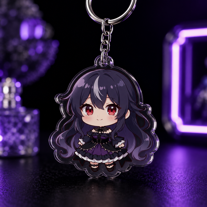 Elyria Nocturne Chibi Keychain