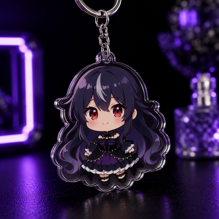 Elyria Nocturne Chibi Keychain