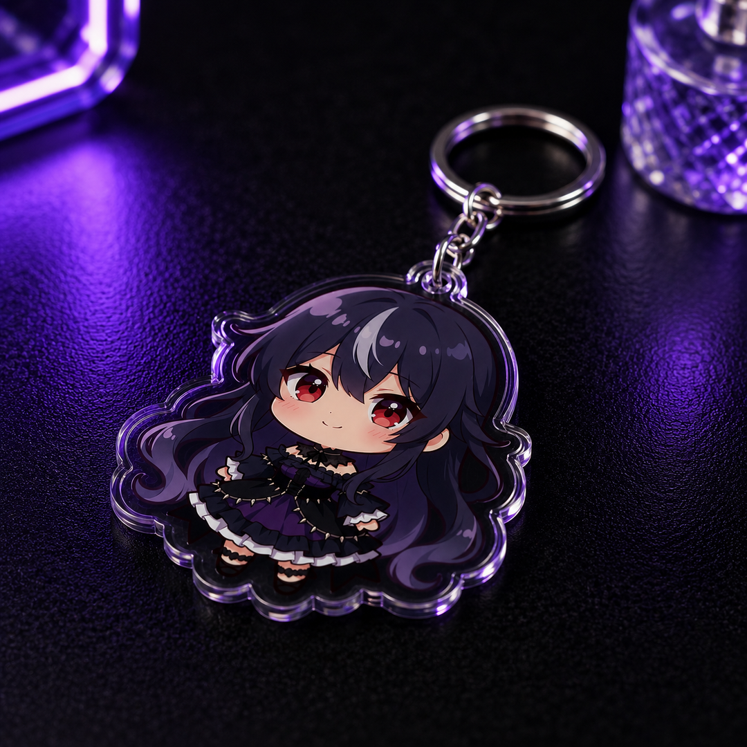 Elyria Nocturne Chibi Keychain