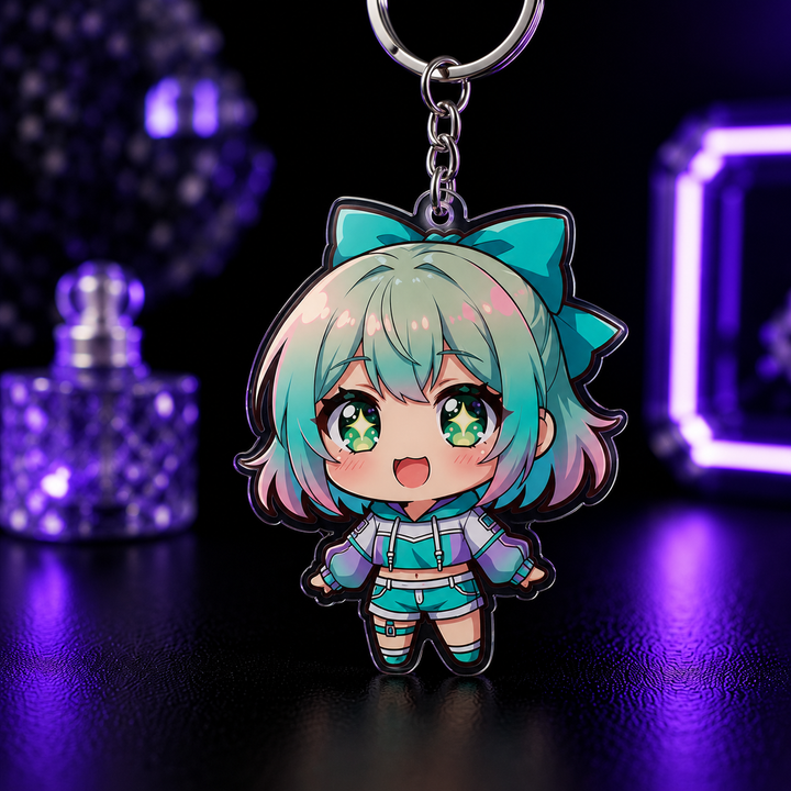 Luna Spark Chibi Keychain