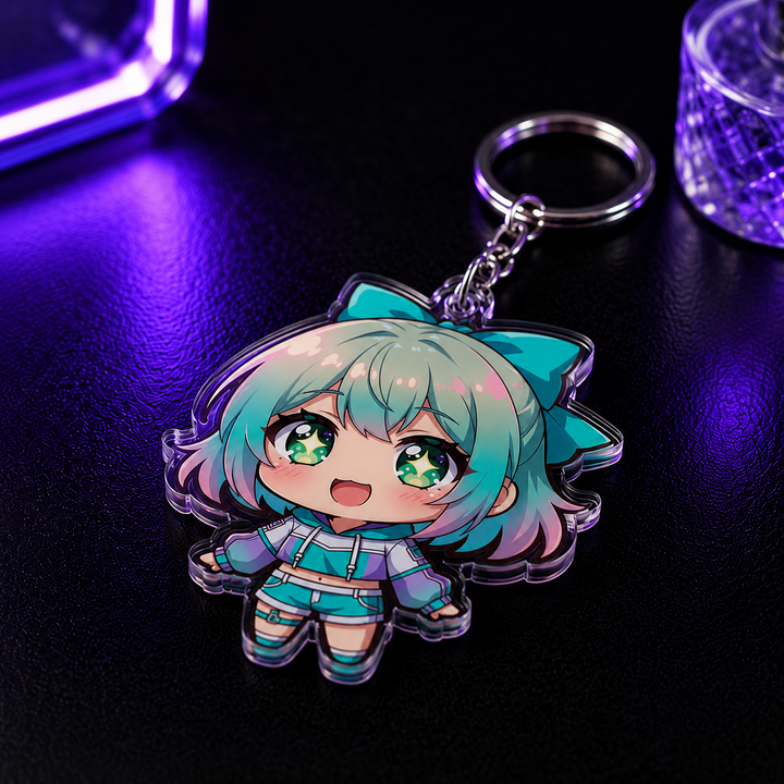 Luna Spark Chibi Keychain