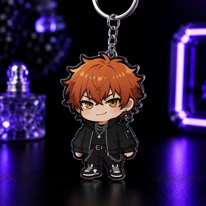 Knox Inferno Chibi Keychain