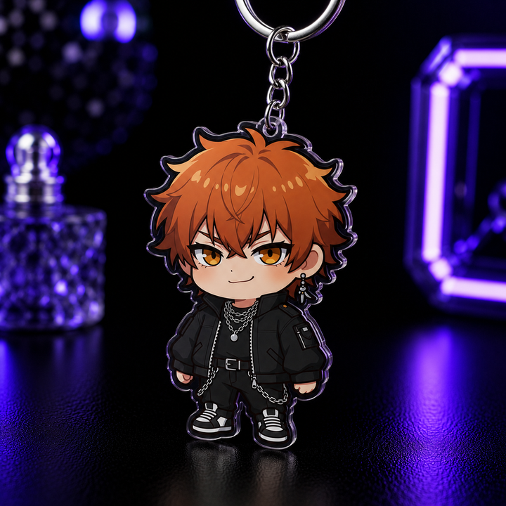 Knox Inferno Chibi Keychain