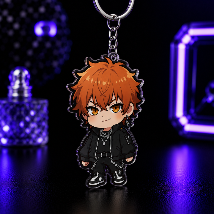 Knox Inferno Chibi Keychain