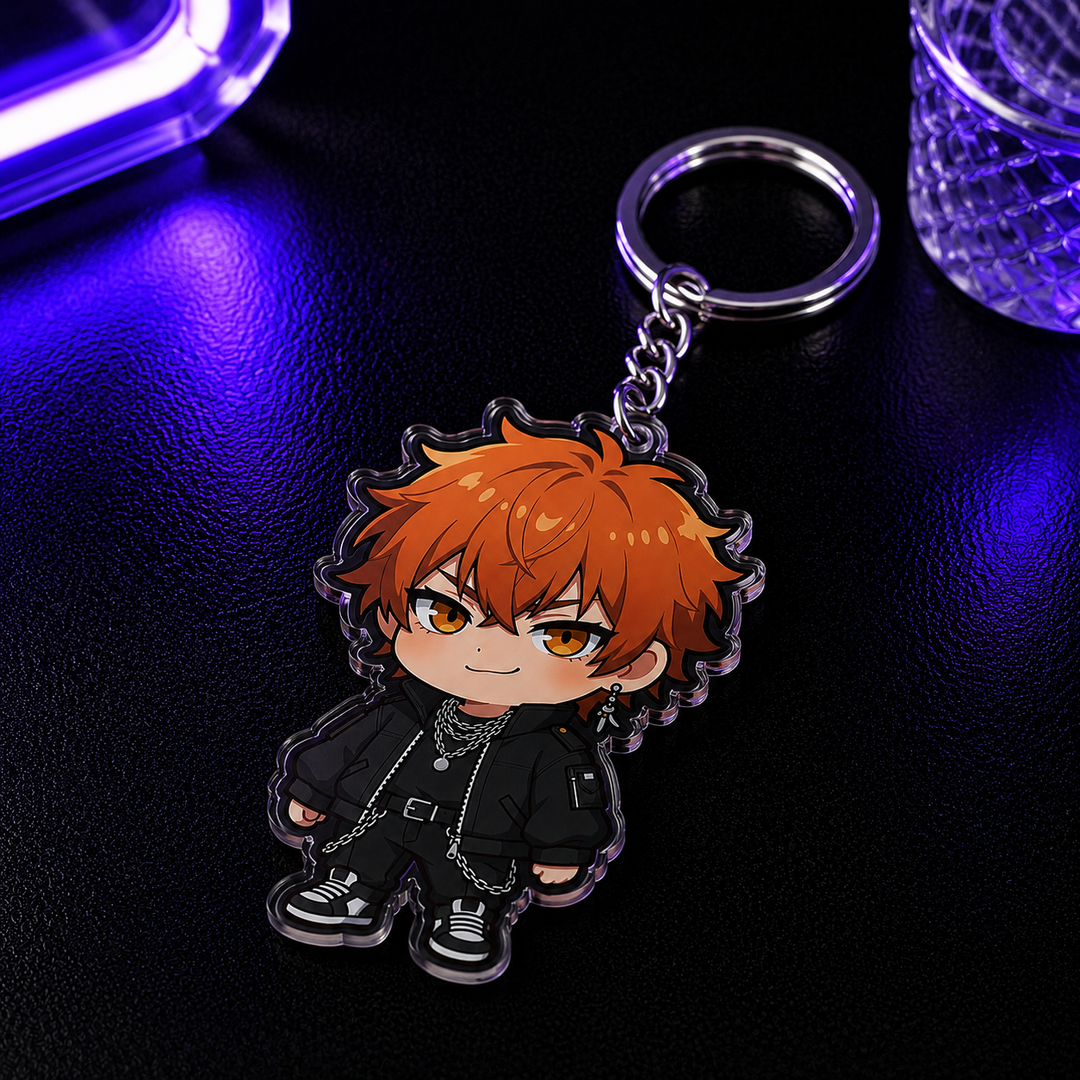 Knox Inferno Chibi Keychain