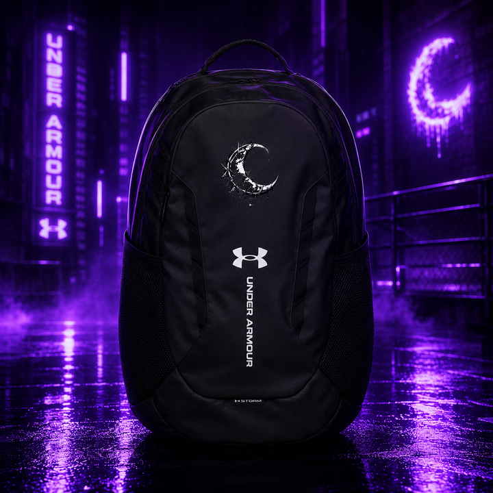 Elyria Nocturne – Subtle Crescent Backpack