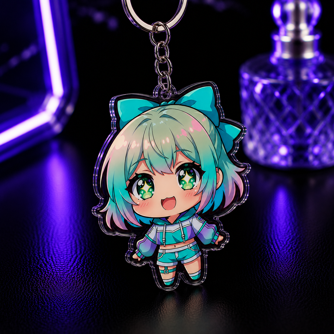 Luna Spark Chibi Keychain
