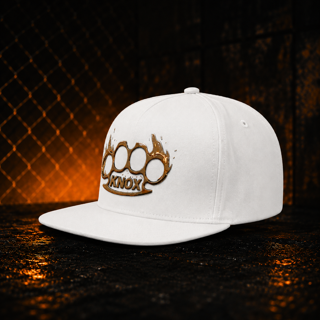 Knox Inferno – Subtle Brass Knuckle Flat Bill Snapback