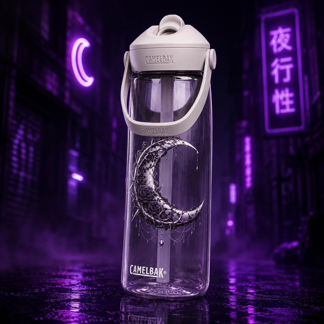 Elyria Nocturne CamelBak Thrive Flip Straw Water Bottle