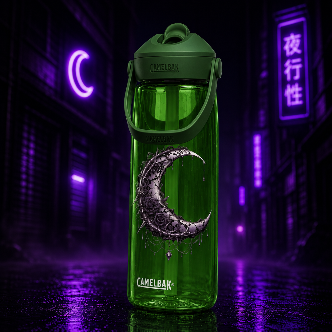 Elyria Nocturne CamelBak Thrive Flip Straw Water Bottle