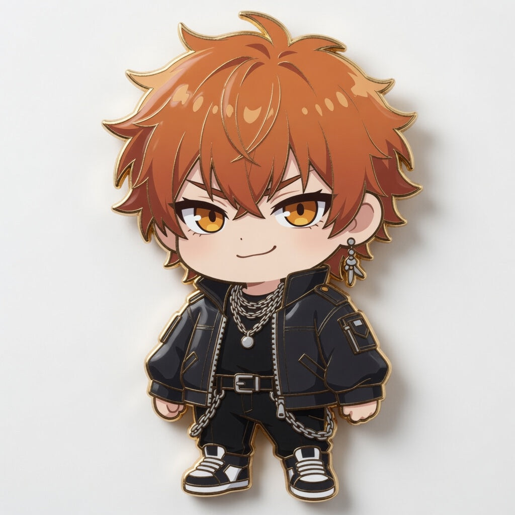 Chibi VTuber Enamel Pin Set (4-Pack)