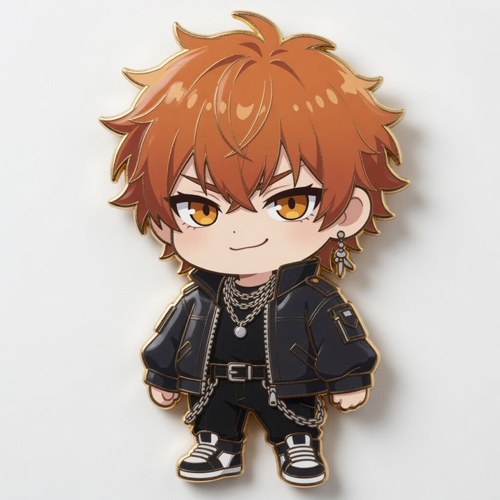 Chibi VTuber Enamel Pin Set (4-Pack)